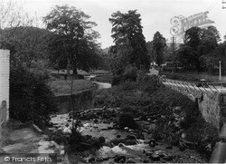 The River Alyn At Colomendy c.1935, Loggerheads