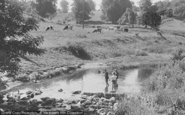 Photo of Loggerheads, The Waterfall,  River Alyn c.1955
