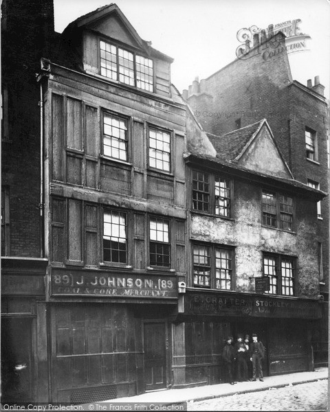 Photo of London, 89 Drury Lane c.1875