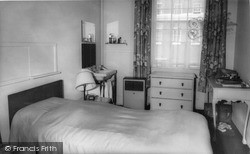 A Bedroom, St John House, Eaton Place c.1960, London