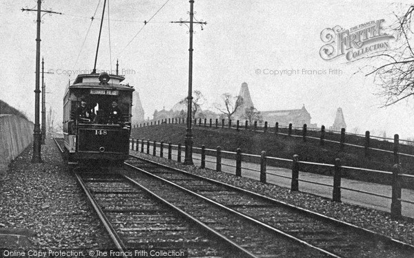 Photo of London, Alexandra Palace And Tram 1902
