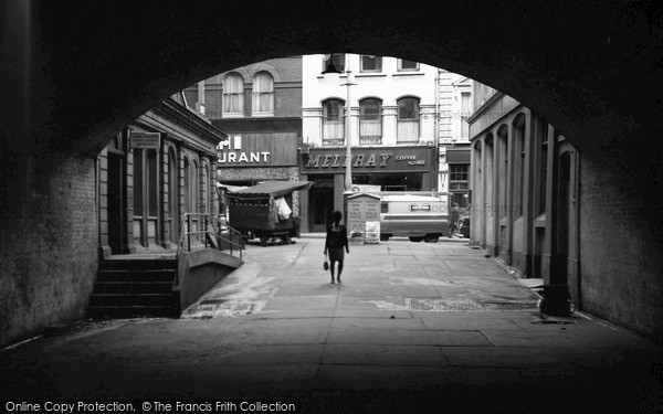 Photo of London, Area Under Charing Cross Station 1964