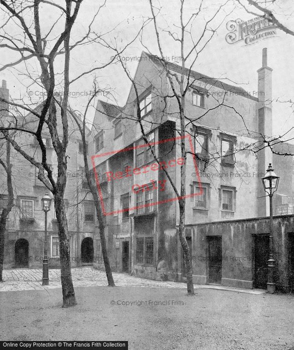 Photo of London, Barnard's Inn, The Courtyard c.1895