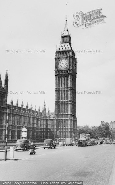 Photo of London, Big Ben c.1960