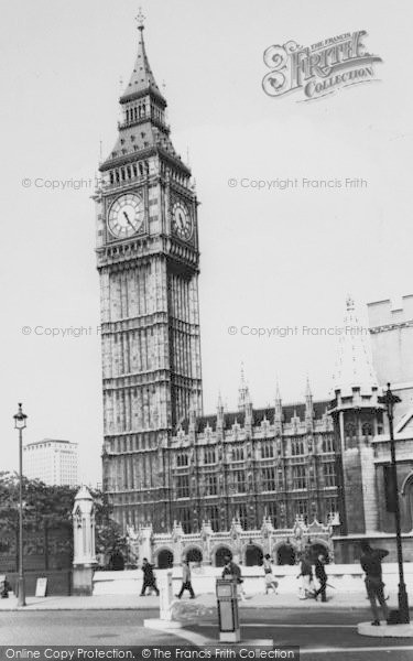 Photo of London, Big Ben c.1965