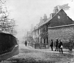 Bishop's Walk, Lambeth c.1850, London