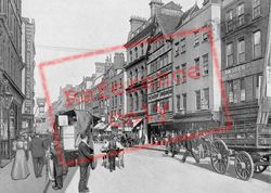Bishopsgate Street And Crosby Hall c.1895, London