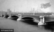 London, Blackfriars Bridge 1890