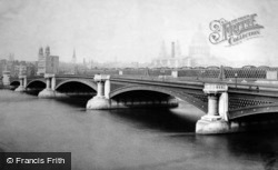 Blackfriars Bridge 1890, London