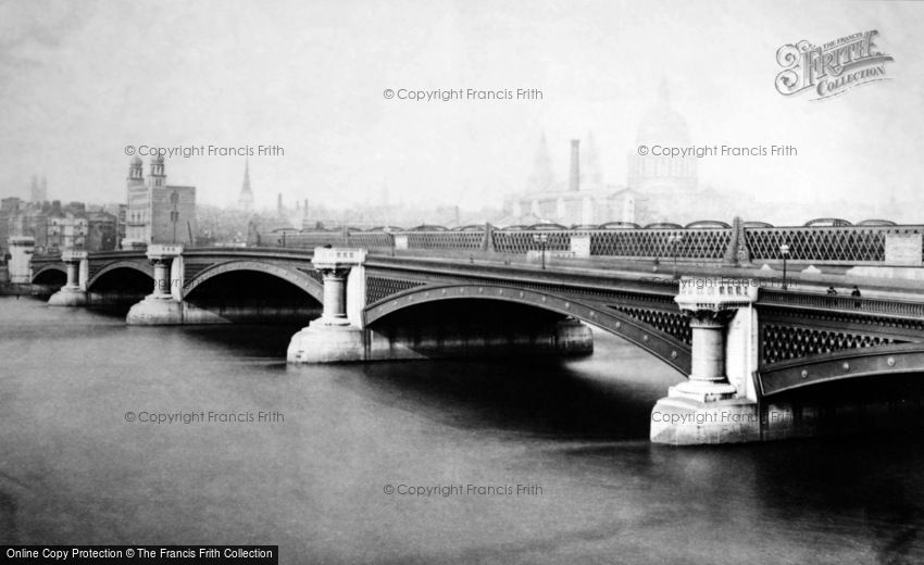 London, Blackfriars Bridge 1890
