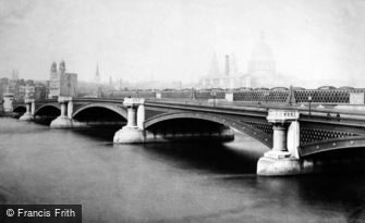 London, Blackfriars Bridge 1890