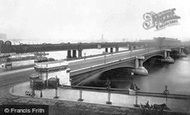 London, Blackfriars Bridge c1880