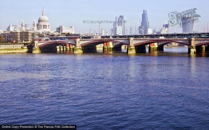 Photo of London, Blackfriars Road And Rail Bridges 2015