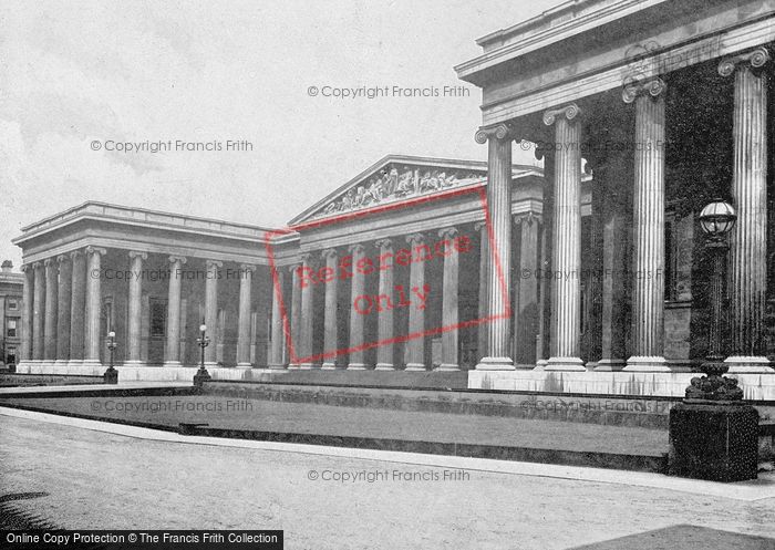 Photo of London, British Museum c.1895