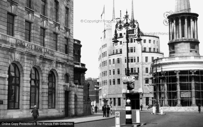 Photo of London, Broadcasting House c.1950