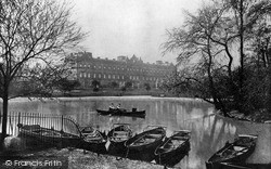 Buckingham Palace From St James's Park c.1890, London
