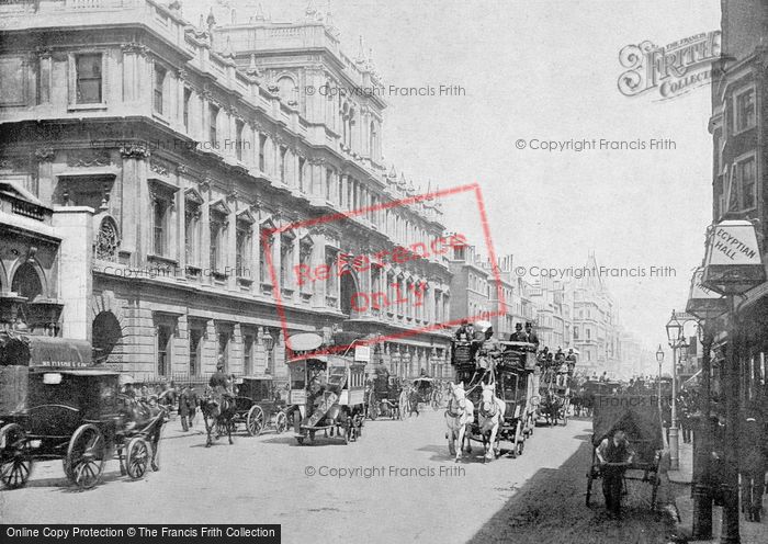 Photo of London, Burlington House, Piccadilly c.1895