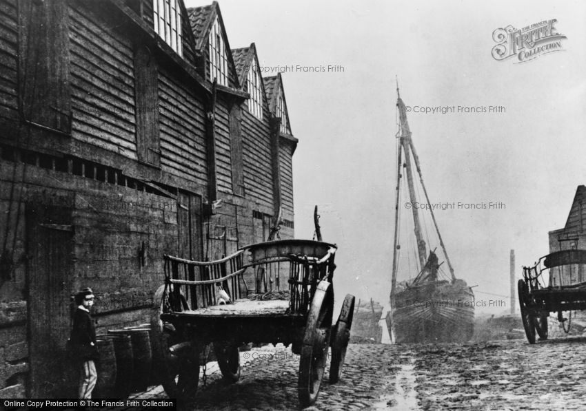 London, Cannon Row, Westminster c1856