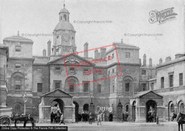 Photo of London, Changing The Guard At The Horse Guards, Whitehall c.1895