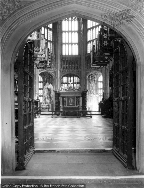 Photo of London, Chapel Of Henry Vii, Westminster Abbey c.1955