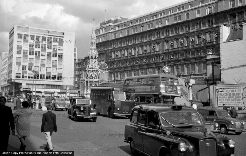 London, Charing Cross Station 1964