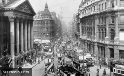 Cheapside And Mansion House 1915, London