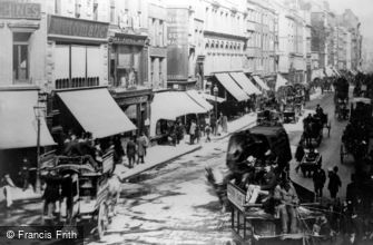 London, Cheapside c1886