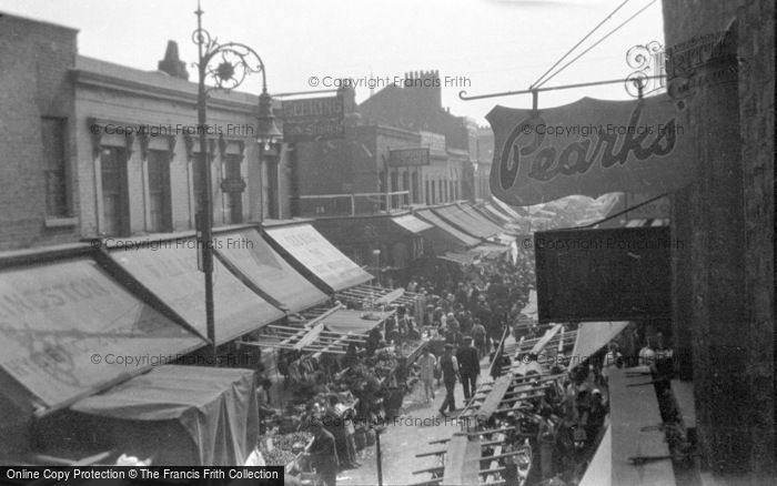 Photo of London, Chrisp Street Market, Poplar c.1950