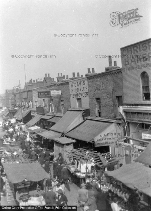 Photo of London, Chrisp Street Market, Poplar c.1950