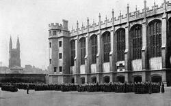 Christ's Hospital, 'on Parade' c.1895, London