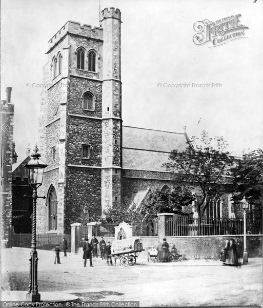 Photo of London, Church Of St Mary At Lambeth c.1860