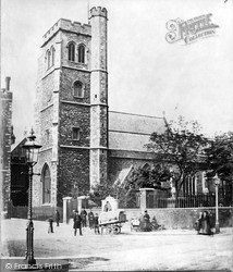 Church Of St Mary-At-Lambeth c.1860, London