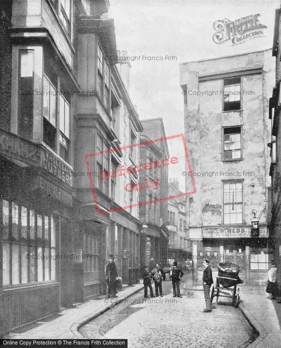Photo of London, Cloth Fair c.1895