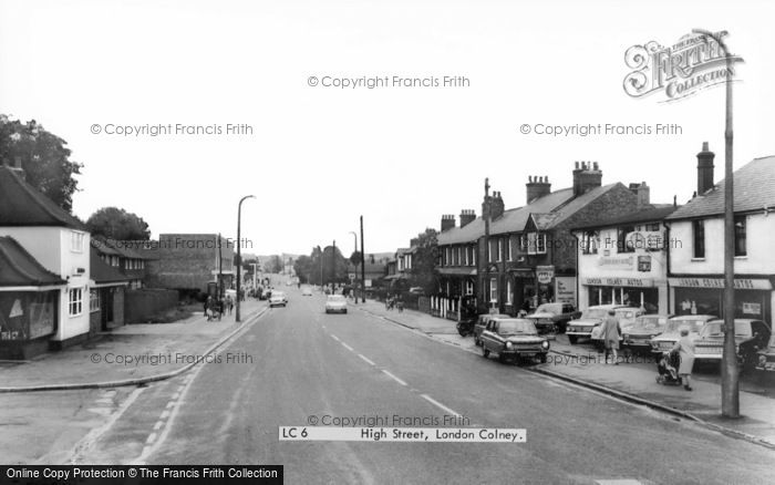 Photo of London Colney, High Street c.1965