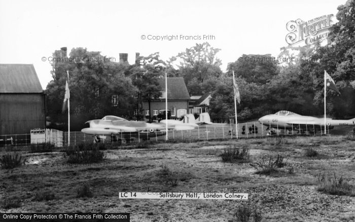 Photo of London Colney, Salisbury Hall And Aeroplanes c.1965