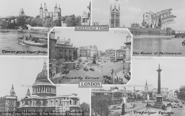 Photo of London, Composite c.1960