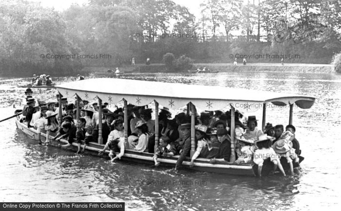 Photo of London, Crystal Palace, Excursion Boat In The Park 1890