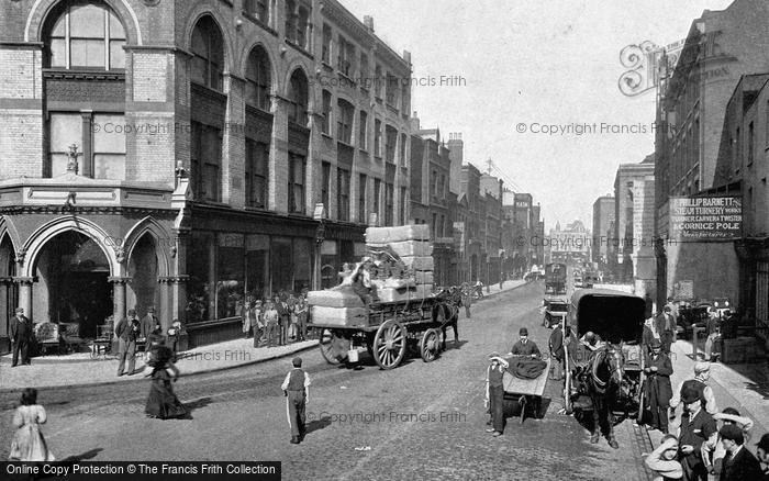 Photo of London, Curtain Road c.1895