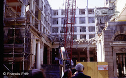 Demolishing The Old Lloyd's Building 1980, London
