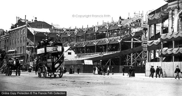 Photo of London, Diamond Jubilee Grandstand, Whitehall 1897