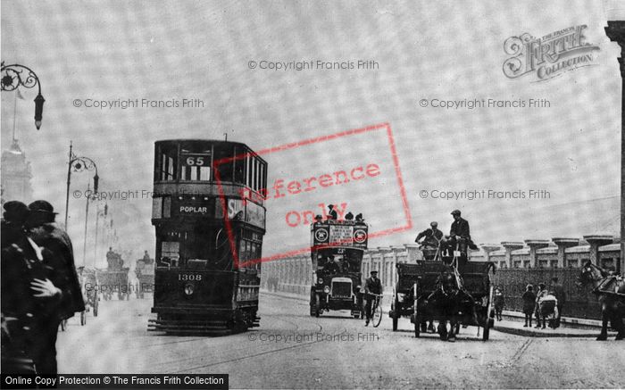 Photo of London, East India Dock Road 1920