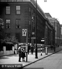 London, Euston Road c1950