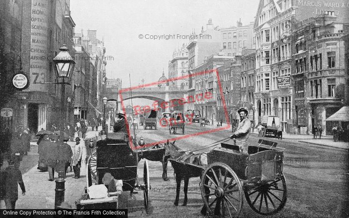 Photo of London, Farringdon Street And Holborn Viaduct c.1895