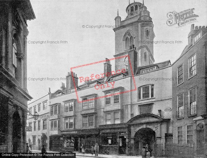 Photo of London, Fore Street And Church Tower Of St Giles, Cripplegate c.1895