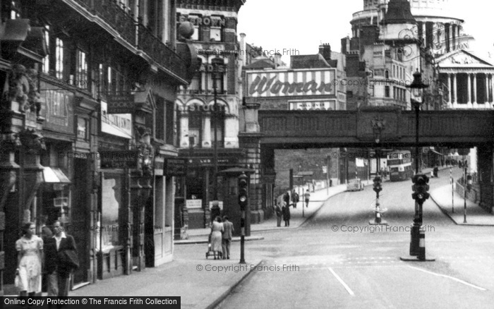 Photo of London, From Fleet Street c.1950