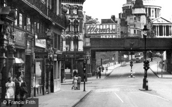 London, from Fleet Street c1950