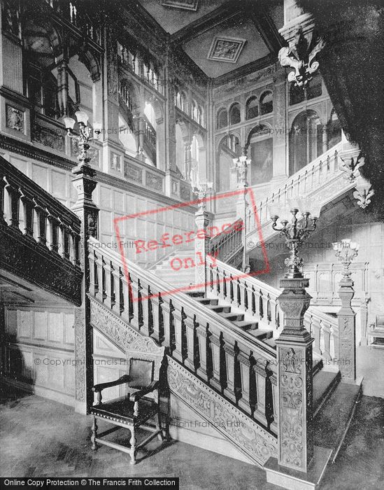 Photo of London, Grocers' Hall, The Staircase c.1895