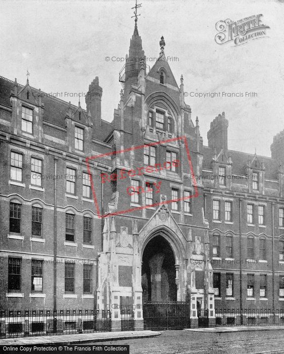 Photo of London, Head Quarters Of The Metropolitan Fire Brigade, Southwark Street c.1895