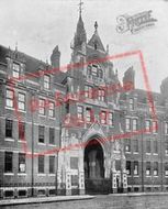 Head-Quarters Of The Metropolitan Fire Brigade, Southwark Street c.1895, London