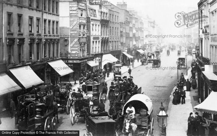 Photo of London, Holborn Traffic 1890